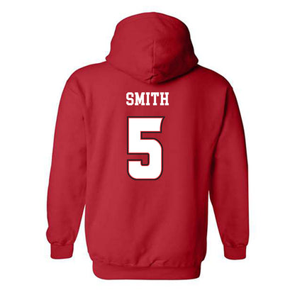 Louisiana - NCAA Women's Volleyball : Genesis Smith - Replica Shersey Hooded Sweatshirt-1