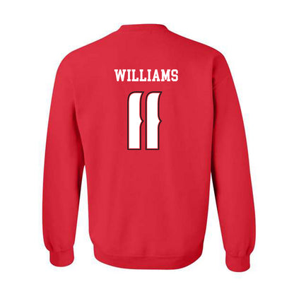 Louisiana - NCAA Women's Volleyball : Emily Williams - Replica Shersey Crewneck Sweatshirt-2