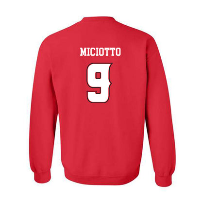 Louisiana - NCAA Women's Volleyball : Rhyan Miciotto - Replica Shersey Crewneck Sweatshirt-2