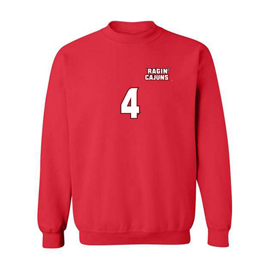 Louisiana - NCAA Women's Volleyball : Lindsey Henry - Replica Shersey Crewneck Sweatshirt-0