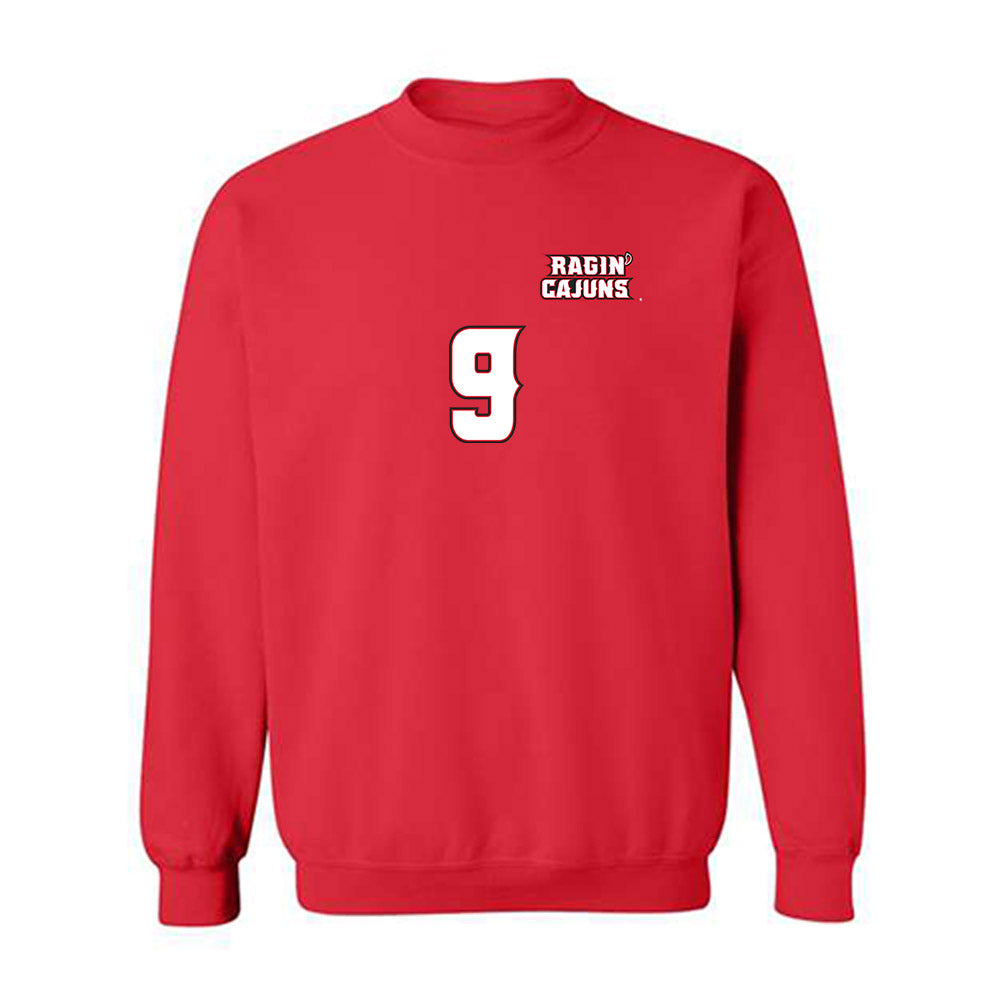 Louisiana - NCAA Women's Volleyball : Kylie Rhyan Miciotto - Replica Shersey Crewneck Sweatshirt-0