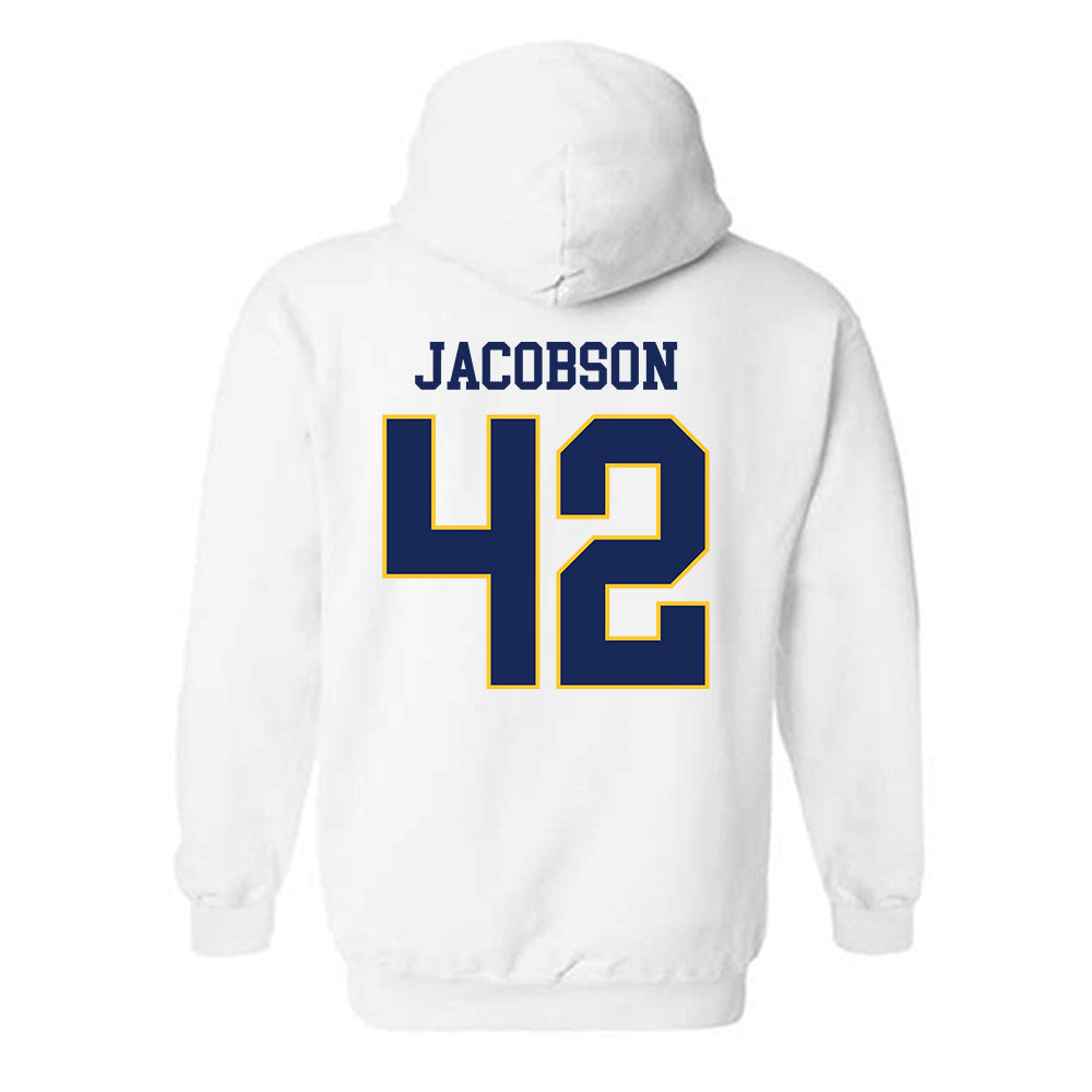 Marquette - NCAA Men's Basketball : Luke Jacobson - Replica Shersey Hooded Sweatshirt