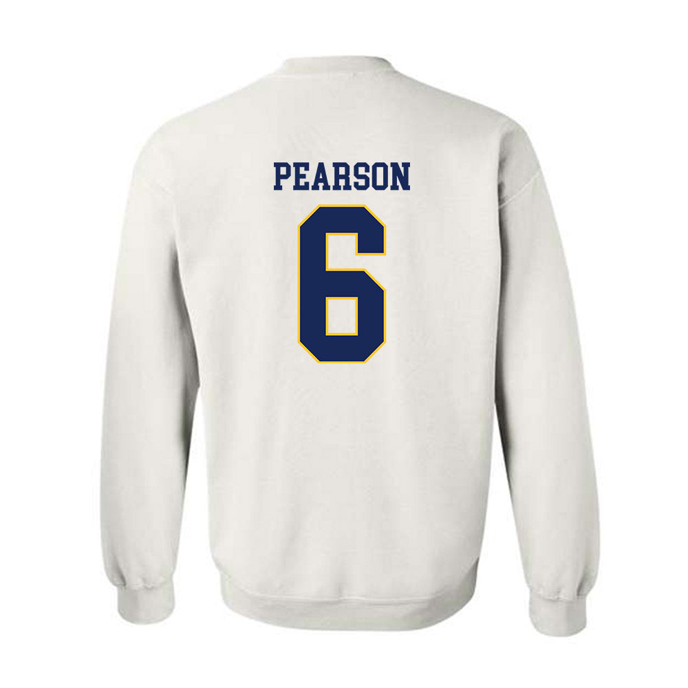 Marquette - NCAA Men's Basketball : Sheek Pearson - Replica Shersey Crewneck Sweatshirt-1