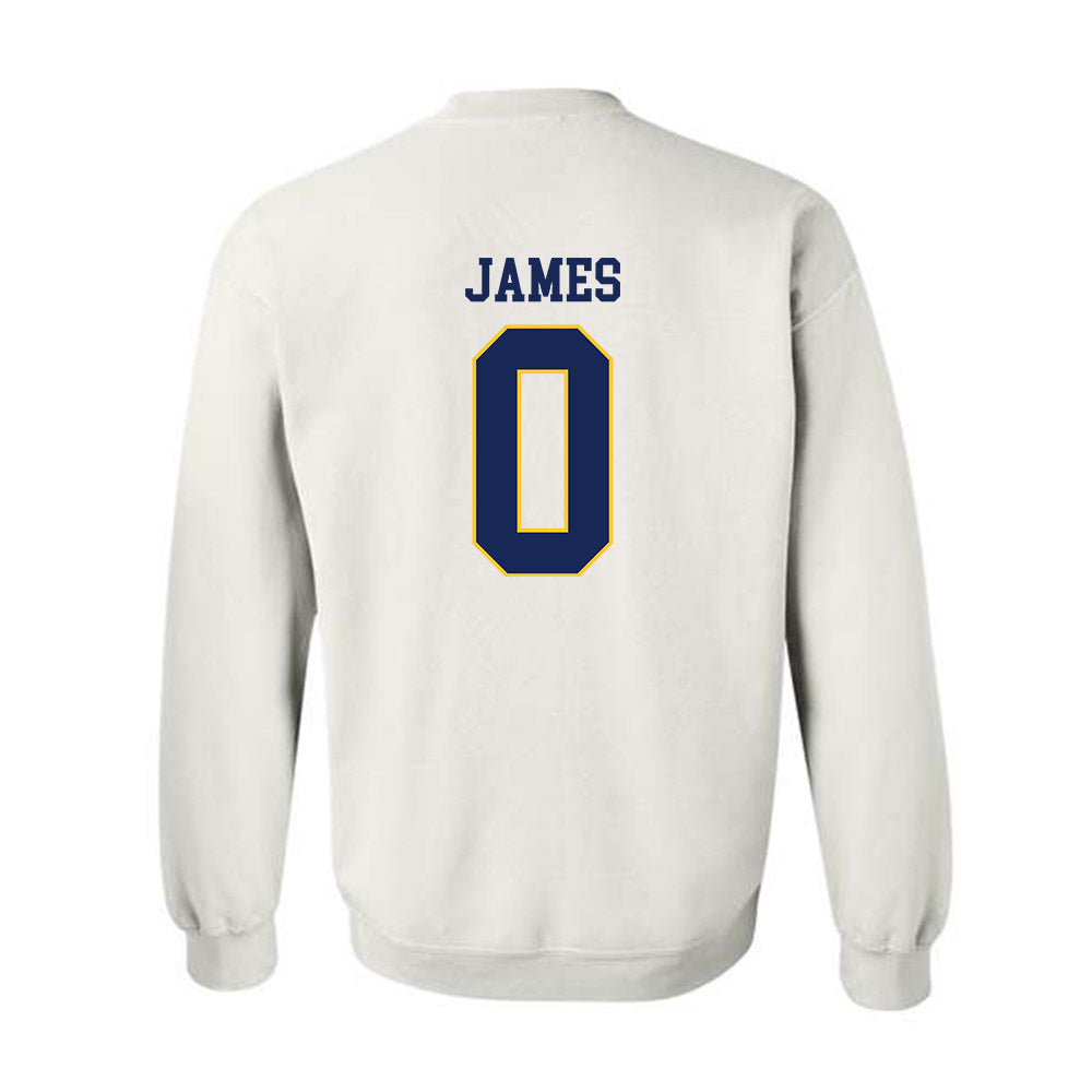 Marquette - NCAA Men's Basketball : Nigel James - Replica Shersey Crewneck Sweatshirt-1