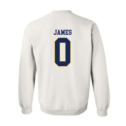 Marquette - NCAA Men's Basketball : Nigel James - Replica Shersey Crewneck Sweatshirt-1