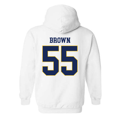 Marquette - NCAA Men's Basketball : Cameron Brown - Replica Shersey Hooded Sweatshirt