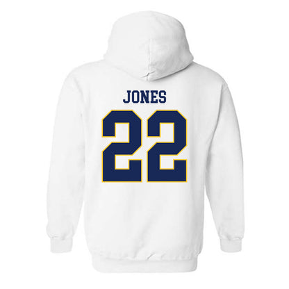 Marquette - NCAA Men's Basketball : Sean Jones - Replica Shersey Hooded Sweatshirt