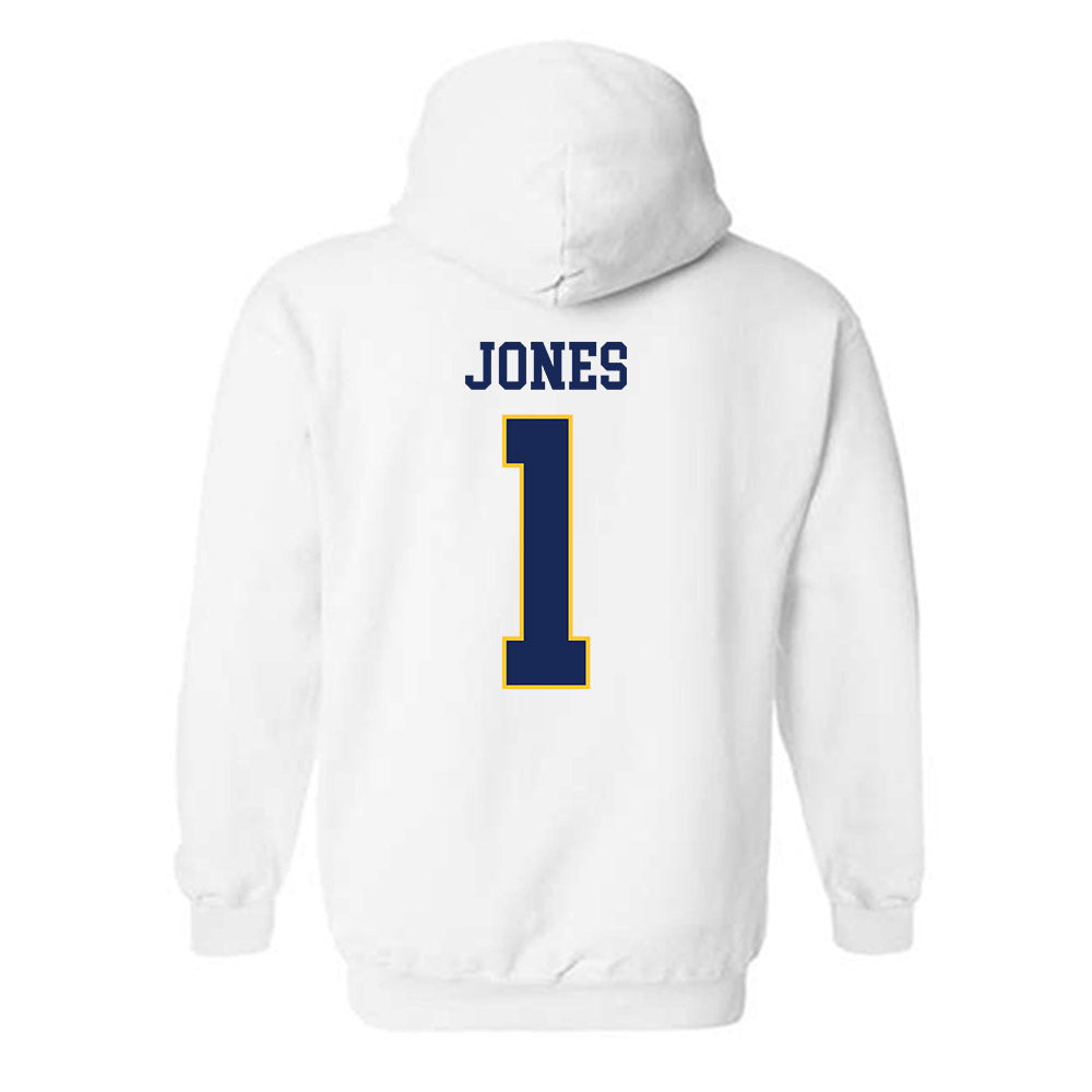 Marquette - NCAA Men's Basketball : Kameron Jones - Replica Shersey Hooded Sweatshirt