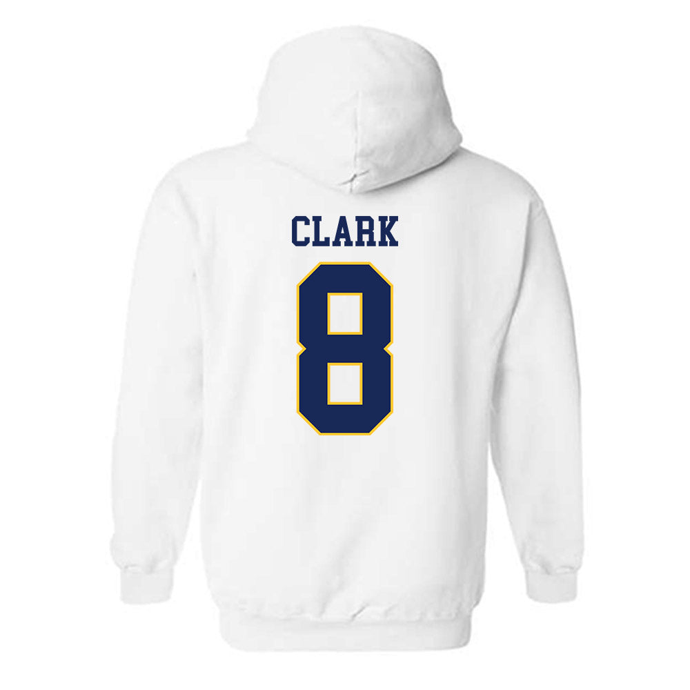 Marquette - NCAA Men's Basketball : Joshua Clark - Replica Shersey Hooded Sweatshirt