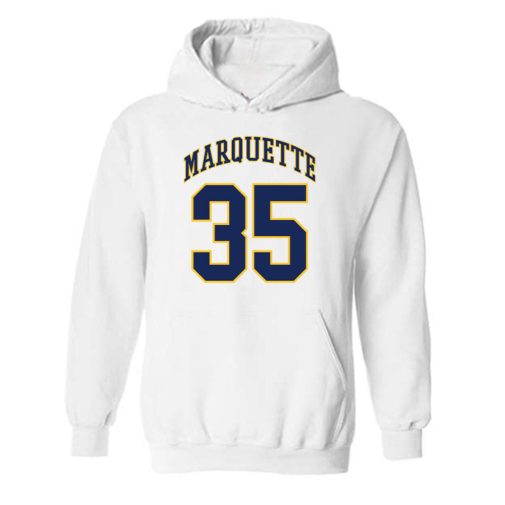 Marquette - NCAA Men's Basketball : Michael Phillips II - Replica Shersey Hooded Sweatshirt-0