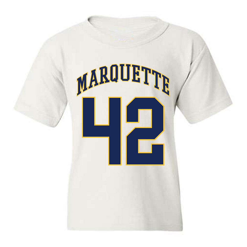 Marquette - NCAA Men's Basketball : Braeden Brenn - Replica Shersey Youth T-Shirt-0