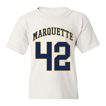 Marquette - NCAA Men's Basketball : Braeden Brenn - Replica Shersey Youth T-Shirt-0