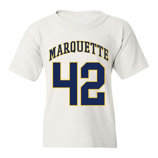Marquette - NCAA Men's Basketball : Braeden Brenn - Replica Shersey Youth T-Shirt-0
