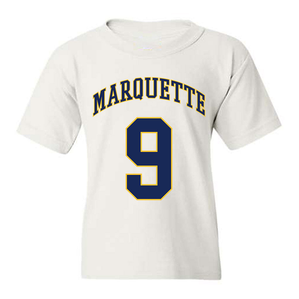 Marquette - NCAA Men's Basketball : Damarius Owens - Replica Shersey Youth T-Shirt-0