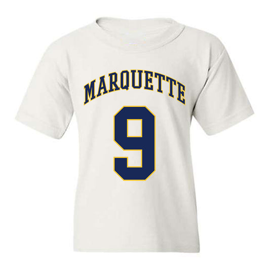 Marquette - NCAA Men's Basketball : Damarius Owens - Replica Shersey Youth T-Shirt-0