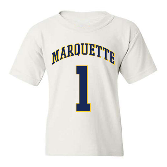 Marquette - NCAA Men's Basketball : Nash Walker - Replica Shersey Youth T-Shirt-0