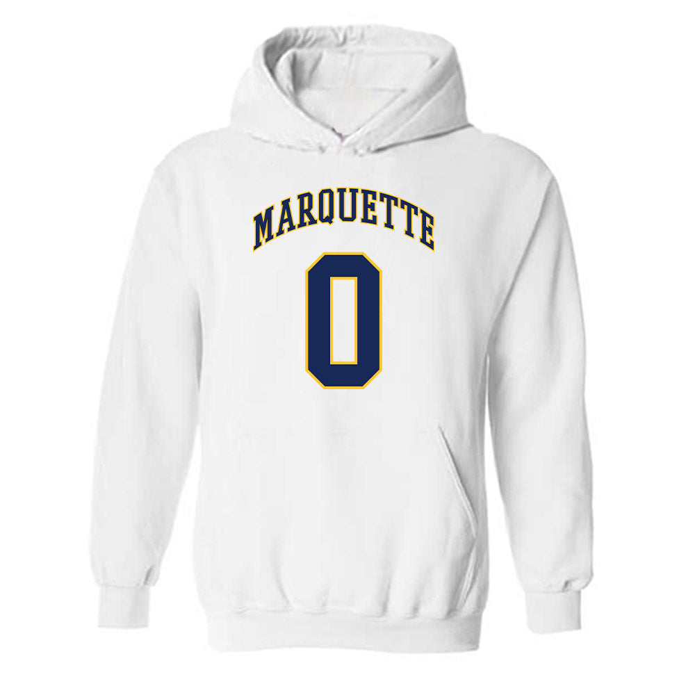 Marquette - NCAA Men's Basketball : Nigel James - Replica Shersey Hooded Sweatshirt-0