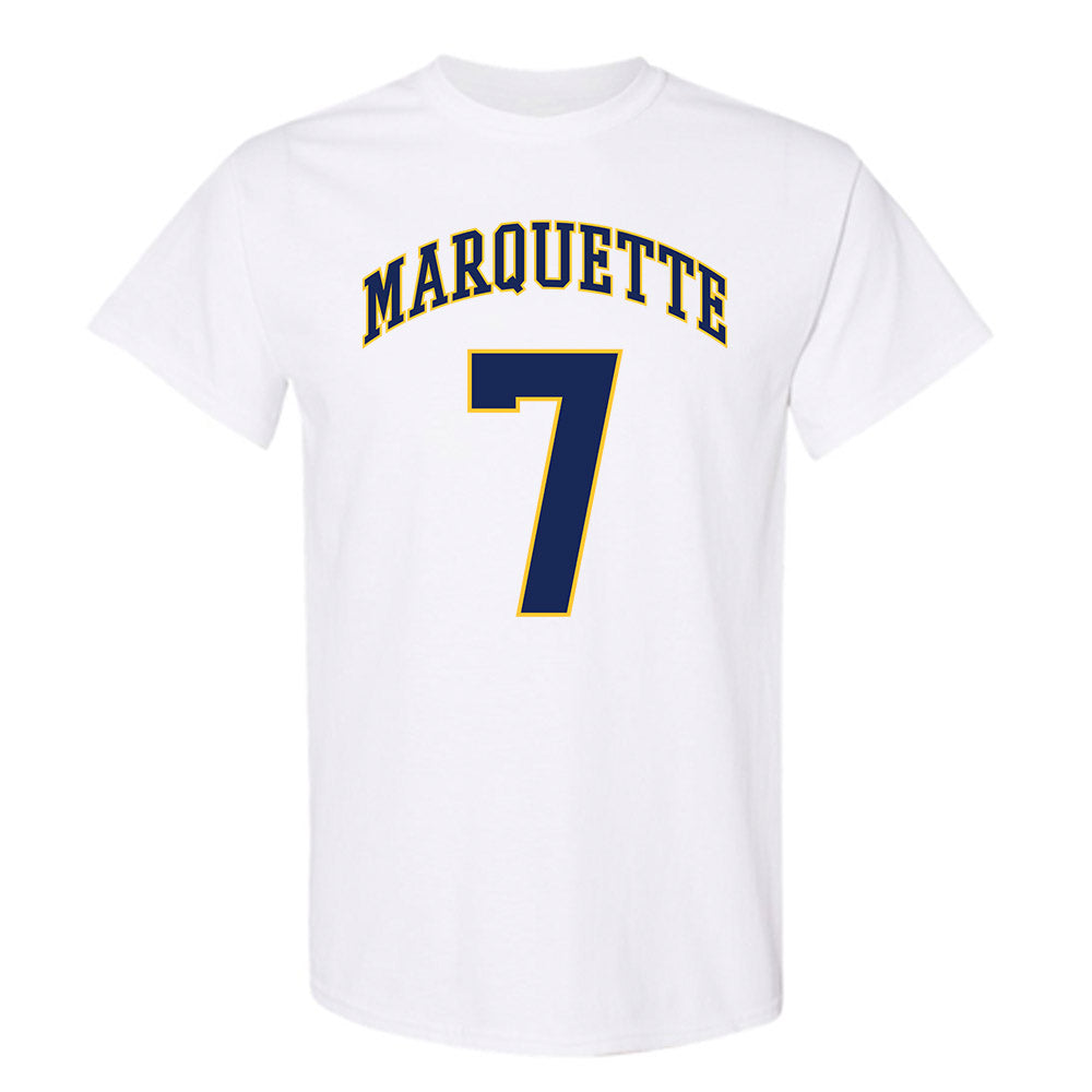 Marquette - NCAA Men's Basketball : Zaide Lowery - Replica Shersey T-Shirt-0