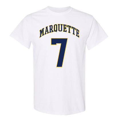 Marquette - NCAA Men's Basketball : Zaide Lowery - Replica Shersey T-Shirt-0