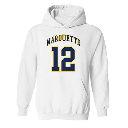 Marquette - NCAA Men's Basketball : Ben Gold - Replica Shersey Hooded Sweatshirt