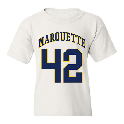 Marquette - NCAA Men's Basketball : Luke Jacobson - Replica Shersey Youth T-Shirt