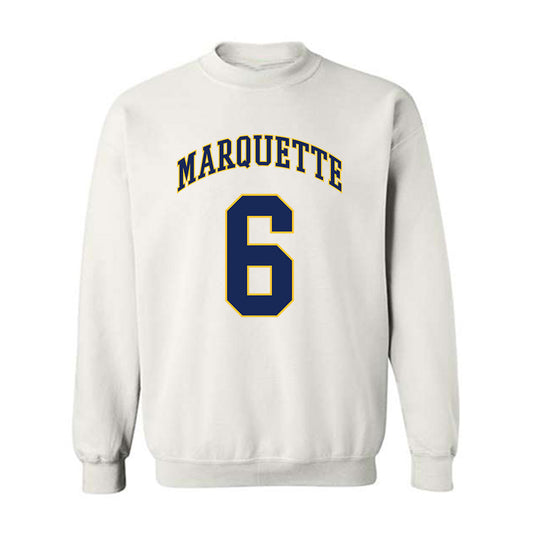 Marquette - NCAA Men's Basketball : Sheek Pearson - Replica Shersey Crewneck Sweatshirt-0