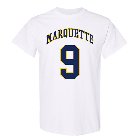 Marquette - NCAA Men's Basketball : Damarius Owens - Replica Shersey T-Shirt-0