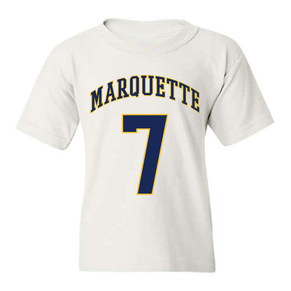 Marquette - NCAA Men's Basketball : Zaide Lowery - Replica Shersey Youth T-Shirt-0