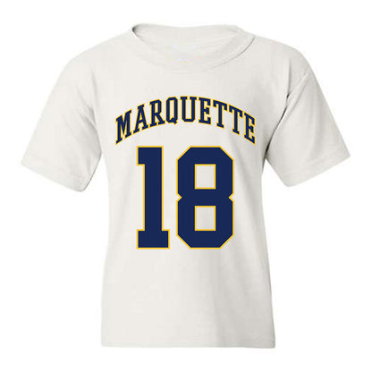 Marquette - NCAA Men's Basketball : Caedin Hamilton - Replica Shersey Youth T-Shirt-0