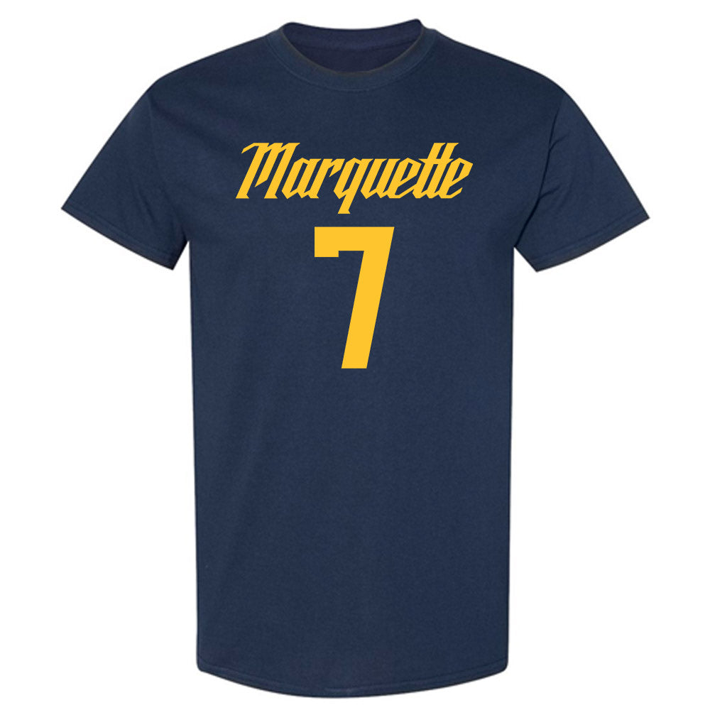 Marquette - NCAA Men's Basketball : Zaide Lowery - Replica Shersey T-Shirt-0