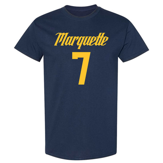 Marquette - NCAA Men's Basketball : Zaide Lowery - Replica Shersey T-Shirt-0
