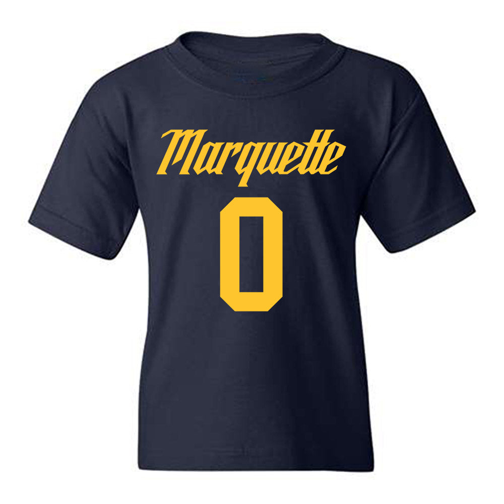 Marquette - NCAA Men's Basketball : Nigel James - Replica Shersey Youth T-Shirt-0
