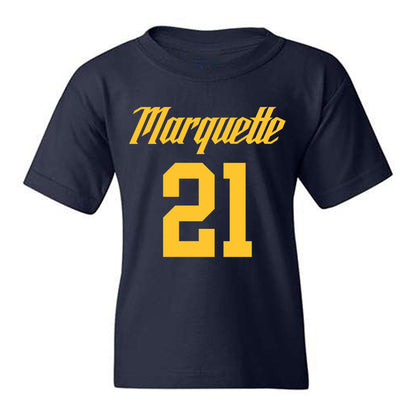 Marquette - NCAA Men's Basketball : Ian Miletic - Replica Shersey Youth T-Shirt-0
