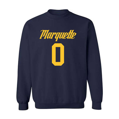 Marquette - NCAA Men's Basketball : Nigel James - Replica Shersey Crewneck Sweatshirt-0
