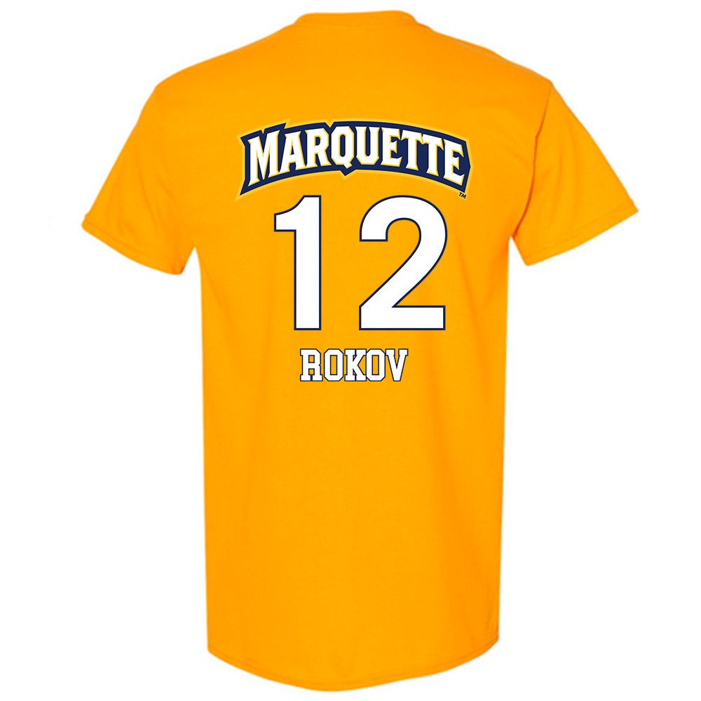 Marquette - NCAA Men's Soccer : Gabriel Rokov - Replica Shersey T-Shirt