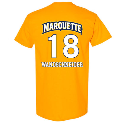 Marquette - NCAA Men's Soccer : Jack Wandschneider - Replica Shersey T-Shirt