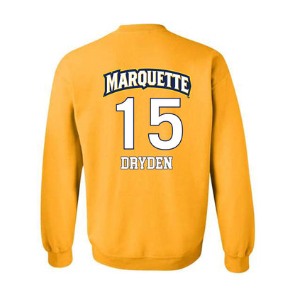 Marquette - NCAA Men's Soccer : Mitchell Dryden - Replica Shersey Crewneck Sweatshirt