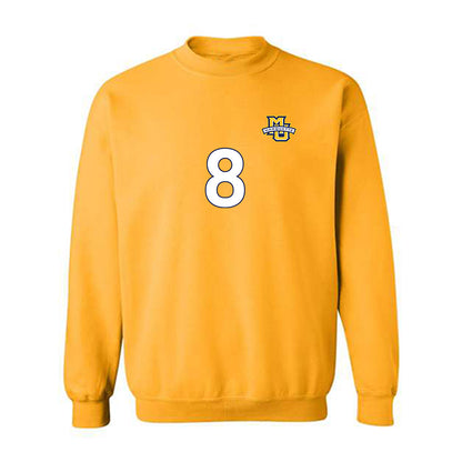 Marquette - NCAA Men's Soccer : Justin Milovanov - Replica Shersey Crewneck Sweatshirt-0