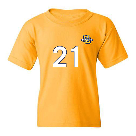 Marquette - NCAA Men's Soccer : Gabriel Rokov - Replica Shersey Youth T-Shirt-0