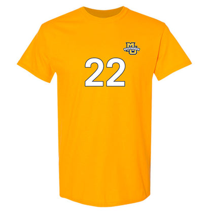 Marquette - NCAA Men's Soccer : Clayton Hamler - Replica Shersey T-Shirt-0