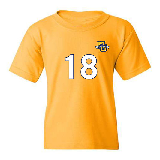 Marquette - NCAA Men's Soccer : Jack Wandschneider - Replica Shersey Youth T-Shirt