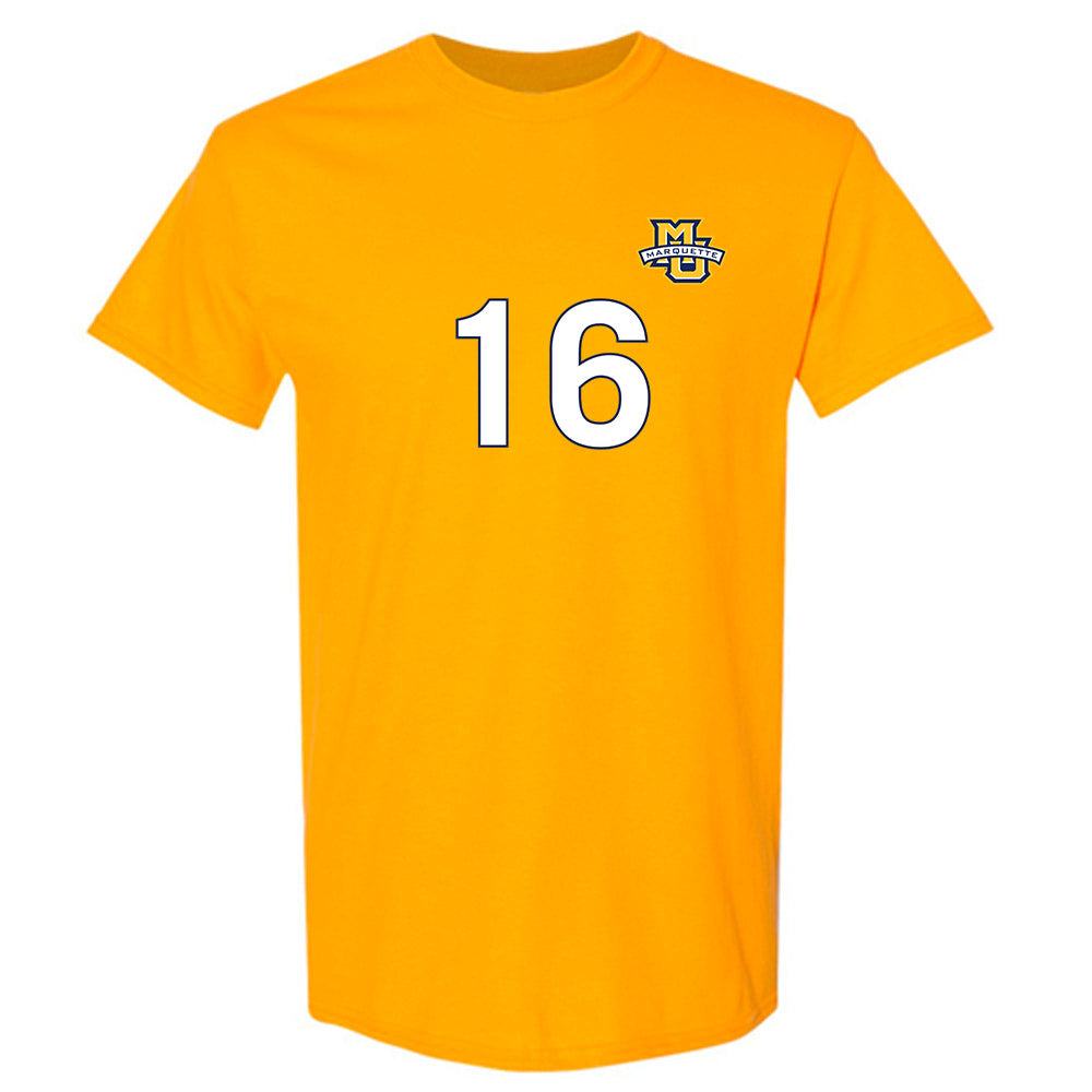 Marquette - NCAA Men's Soccer : Grant Locker - Replica Shersey T-Shirt