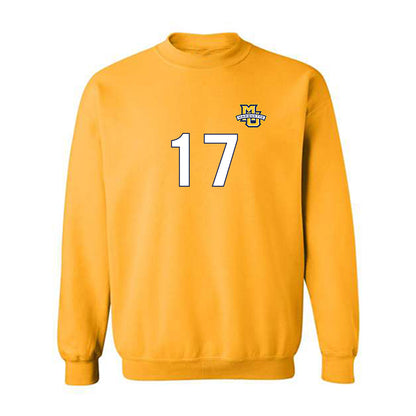 Marquette - NCAA Men's Soccer : Jonathan Monreal-Herrera - Replica Shersey Crewneck Sweatshirt-0