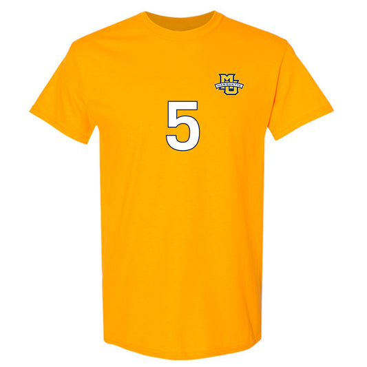 Marquette - NCAA Men's Soccer : Tristan Ronnestad-Stevens - Replica Shersey T-Shirt-0