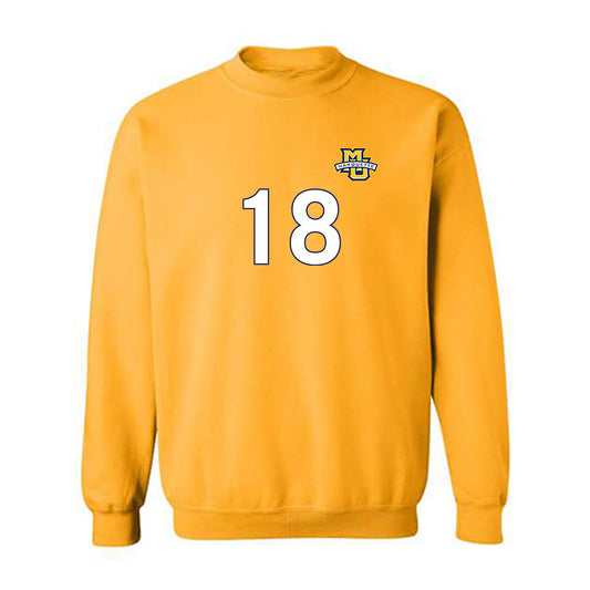 Marquette - NCAA Men's Soccer : Jack Wandschneider - Replica Shersey Crewneck Sweatshirt