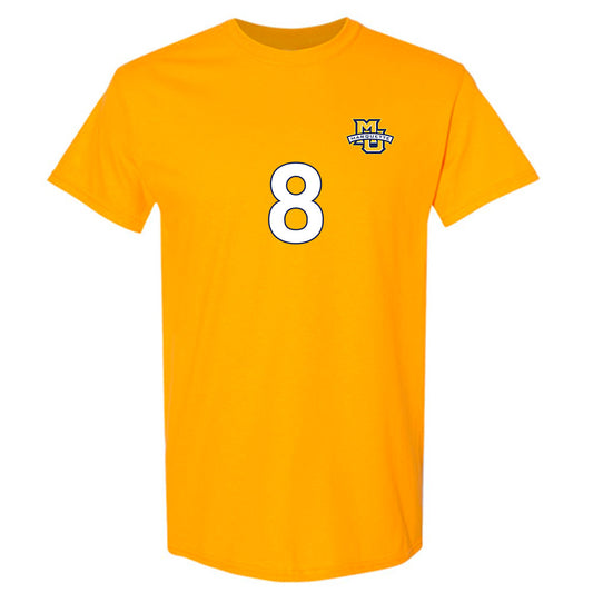 Marquette - NCAA Men's Soccer : Justin Milovanov - Replica Shersey T-Shirt-0