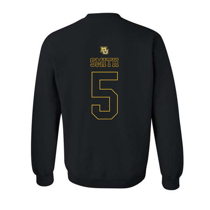 Marquette - NCAA Women's Basketball : Charia Smith - Replica Shersey Crewneck Sweatshirt-1
