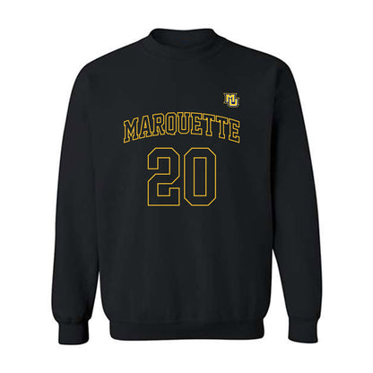 Marquette - NCAA Women's Basketball : Jordan Meulemans - Replica Shersey Crewneck Sweatshirt-0