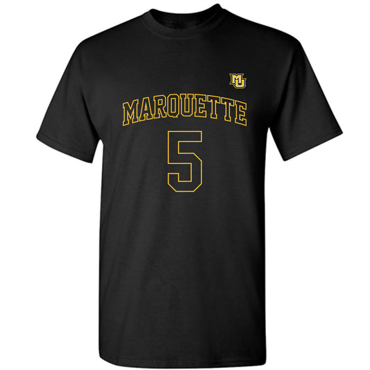 Marquette - NCAA Women's Basketball : Charia Smith - Replica Shersey T-Shirt-0