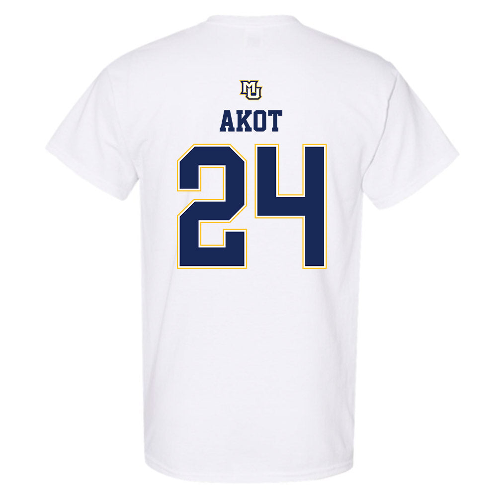 Marquette - NCAA Women's Basketball : Ayuen Akot - Replica Shersey T-Shirt